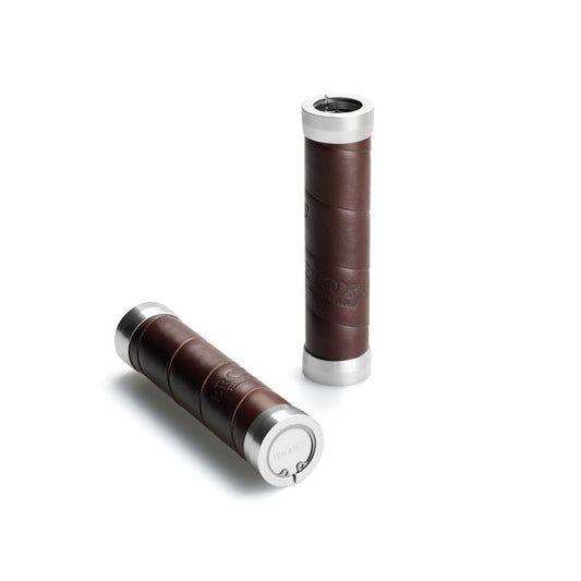 Brooks Slender Leather Grips - Brown