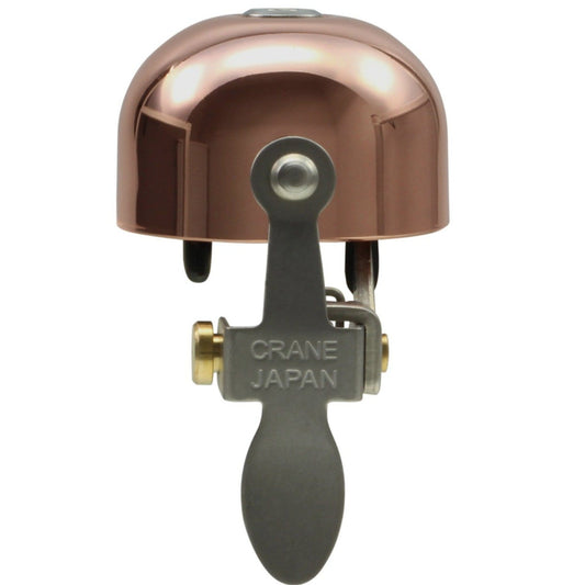Copper E-NE Bike Bell from the Crane Bell Co. Japan