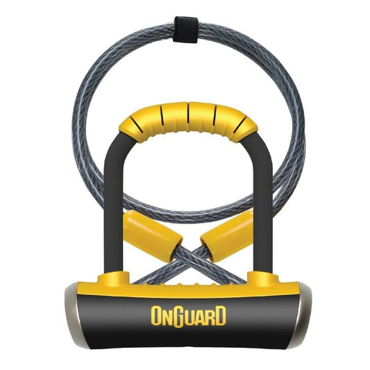 OnGuard Pitbull Mini U-Lock with Cable