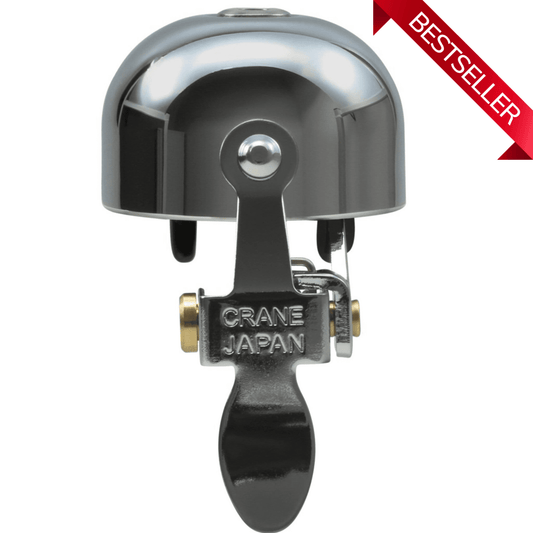 Crane Bell Co. All Chrome E-NE Premium Bicycle Bell