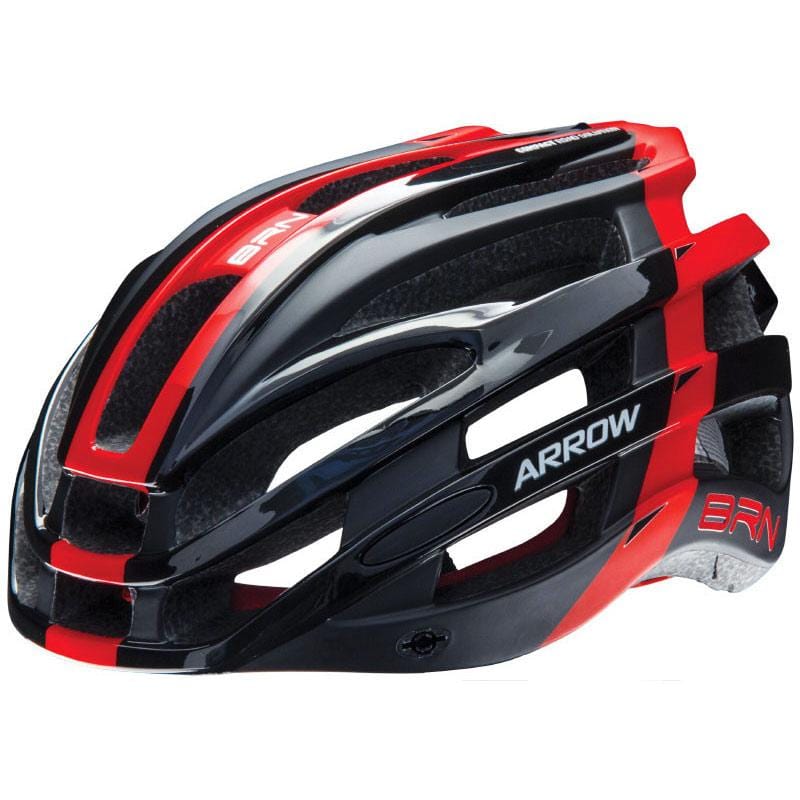 BRN Arrow Helmet Black and Red