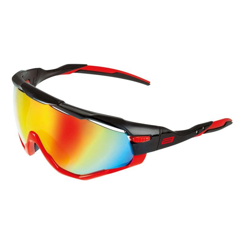 Cycling Glasses BRN RX01 Sunglasses Red and Black Frame OC30R