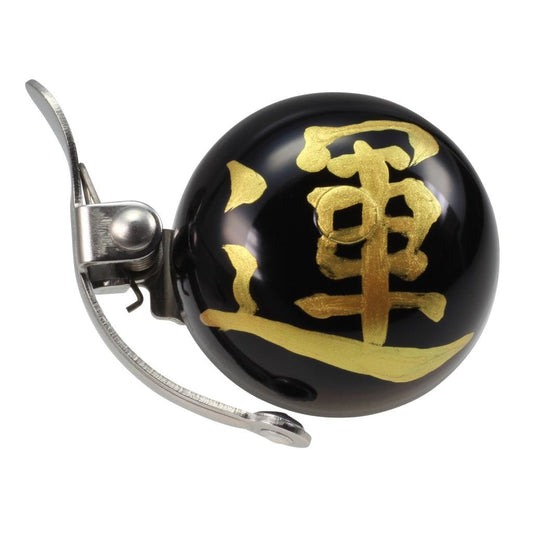 Crane Bell Co. Handpainted Mini Suzu Bicycle Bell- Omamori Luck