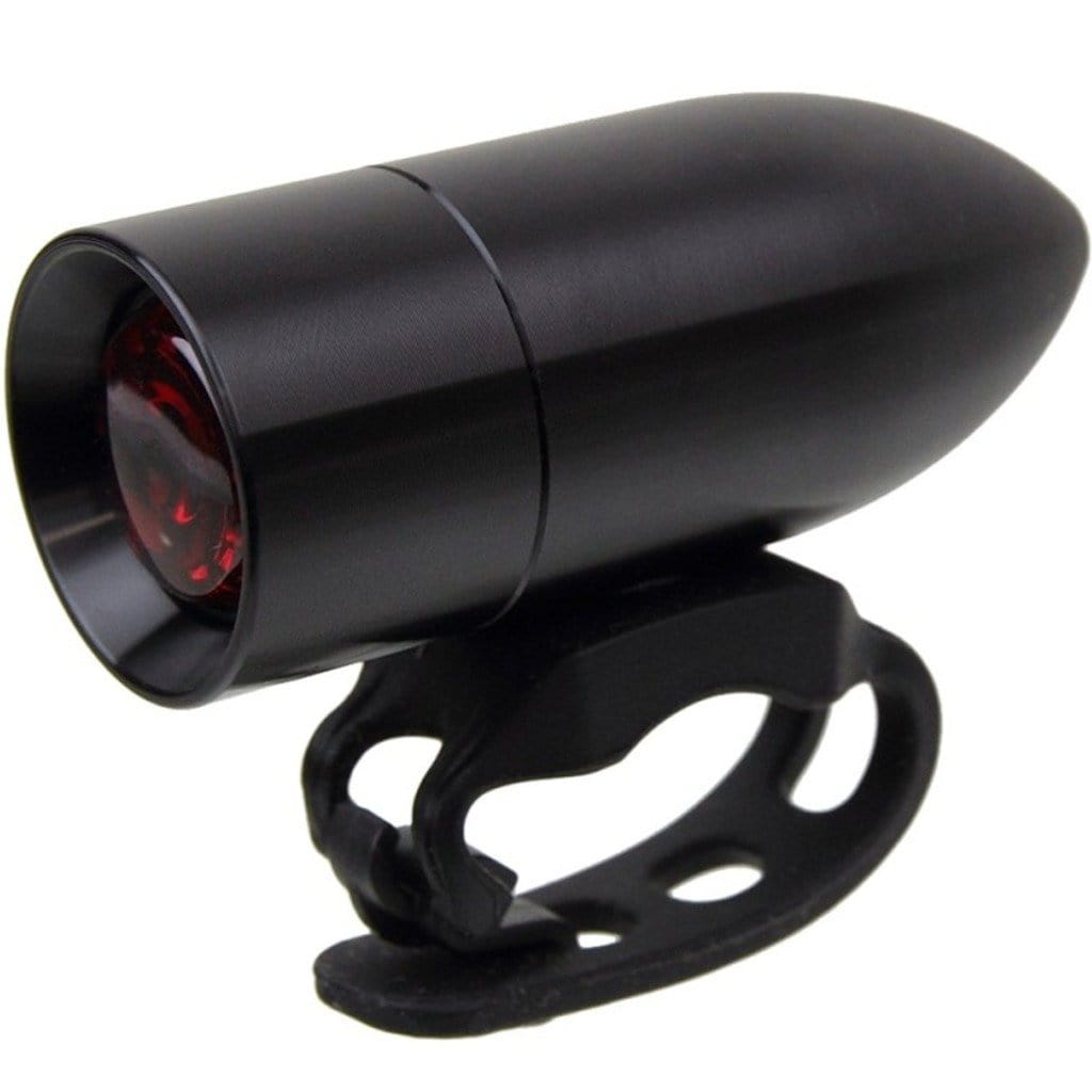 Rindow Bullet Bike Light rear black rubber strap mount