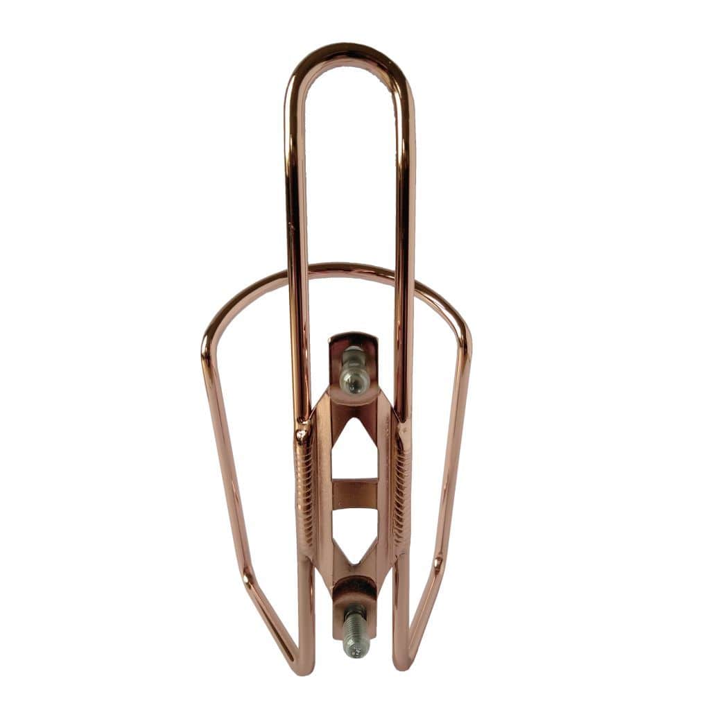 Tanaka Duralumin Bottle Cage Copper Colour Back View